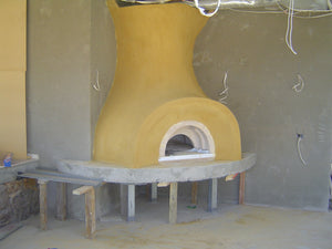 THE NEW LARGER FAMILY OVEN BUILT ON SITE