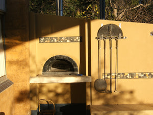 THE NEW LARGER FAMILY OVEN BUILT ON SITE